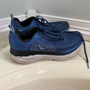 Blue Hoka Bondi 6